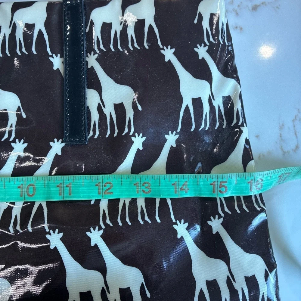 Kate Spade giraffe shoulder tote bag